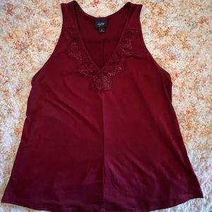 Daytrip burgundy tank